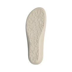 Ciabatte sanitarie azzurre da donna con sottopiede in pelle Fly Flot