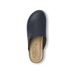 Ciabatte sanitarie blu da Donna anatomiche con zeppa Fly Flot