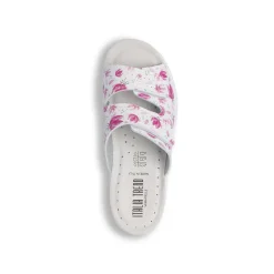 Ciabatte sanitarie Donna con soletta in Pelle e strappo Italia Trend
