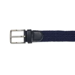 Cintura blu da Uomo intrecciata ed elastica Carrera Jeans
