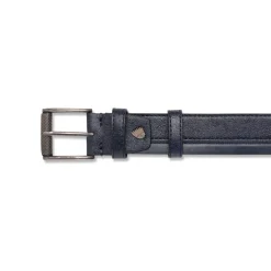 Cintura da Uomo Blu con Fibbia Rettangolare Americanino