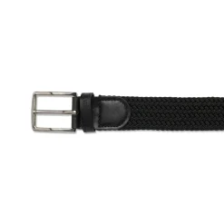Cintura intrecciata da Uomo nera in tessuto elastico Carrera Jeans