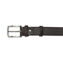 Cintura marrone da Uomo con texture martellata Carrera Jeans