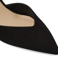 Décolleté da donna nere con tacco 8 cm e fiocco in tulle Swish Jeans