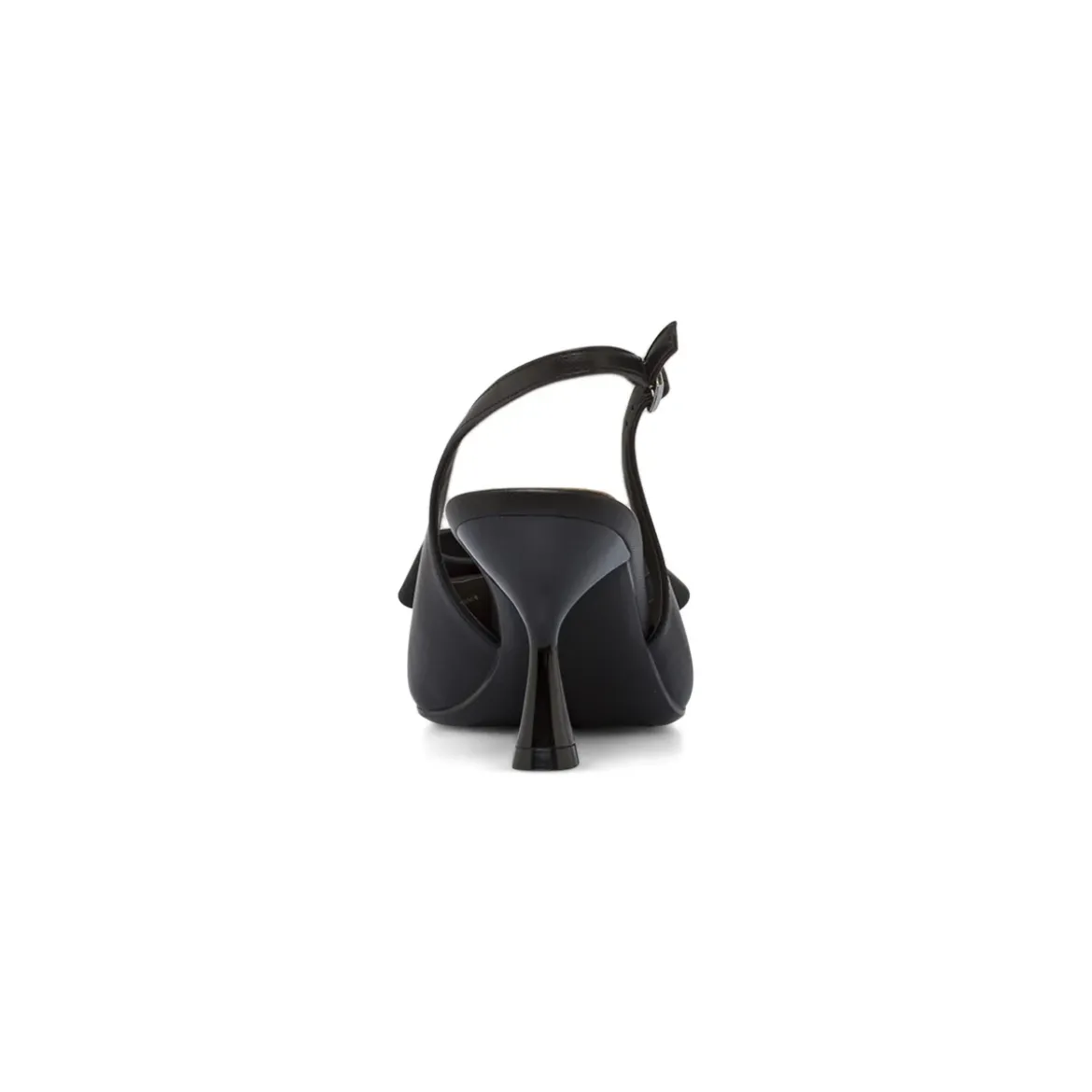 Décolleté da donna nere Lora Ferres con fiocco e tacco 7,5 cm