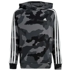 Felpa bambino con cappuccio Essentials Allover Print adidas