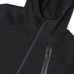 Felpa tecnica da Uomo con cappuccio e zip nera logo Ducati Corse