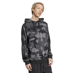 Felpa uomo con cappuccio Seasonal Essentials Camouflage adidas