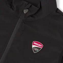 Gilet tecnico nero da Uomo impermeabile e traspirante Ducati Corse