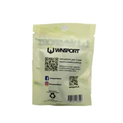 Lacci elastici con sistema bloccaggio regolabile bianchi WNSPORT