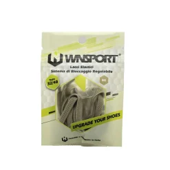Lacci elastici con sistema bloccaggio regolabile beige WNSPORT