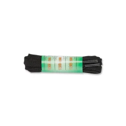 Lacci piatti neri 120 cm Silver