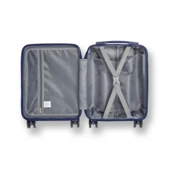 Mini valigia sotto sedile per voli low cost blu in ABS Romeo Gigli