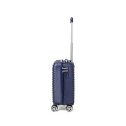 Mini valigia sotto sedile per voli low cost blu in ABS Romeo Gigli