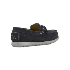 Mocassini blu da Uomo effetto scamosciato suola Extralight Lumberjack