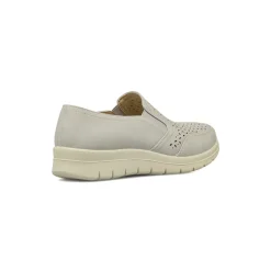 Mocassini comfort grigi da Donna con design traforato P Soft