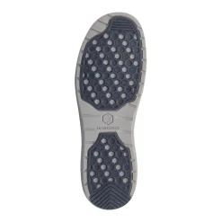 Mocassini da Uomo in tessuto blu navy con soletta in pelle Lumberjack