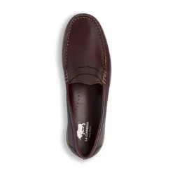 Mocassini Loafer Bordeaux da Uomo in Pelle La Cuoieria