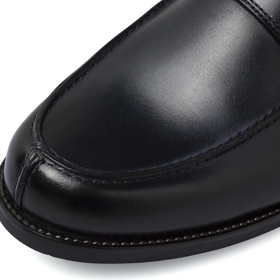 Mocassini Penny Loafer in palle da uomo blu La Cuoieria