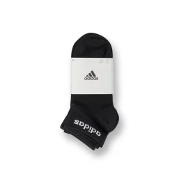 Pacco da 3 calzini neri adidas Thin Linear-Cut