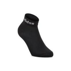 Pacco da 3 calzini neri adidas Thin Linear-Cut