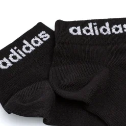 Pacco da 3 calzini neri adidas Thin Linear-Cut