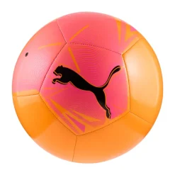 Pallone da calcio arancione con dettagli rosa Puma Big Cat ball