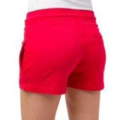 Pantaloncini corti sportivi da Donna rossi con logo e stampa Chicago Bulls NBA