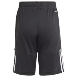 Pantaloncini sportivi neri da bambino con logo adidas Sereno Junior