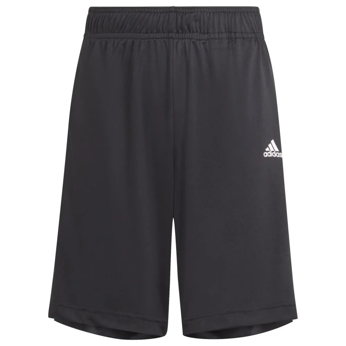 Pantaloncini sportivi neri da bambino con logo adidas Sereno Junior
