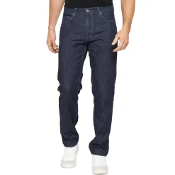 Pantaloni Jeans blu scuro da Uomo in cotone con passanti Carrera Jeans