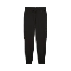 Pantaloni jersey neri da Uomo Puma ESS No. 1 Logo