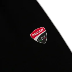 Pantaloni joggers neri da bambino con badge Ducati Corse