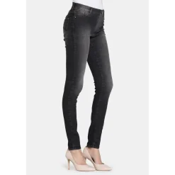 Pantaloni Legg-jeans neri da donna con trattamento all'aloe Carrera Jeans 767