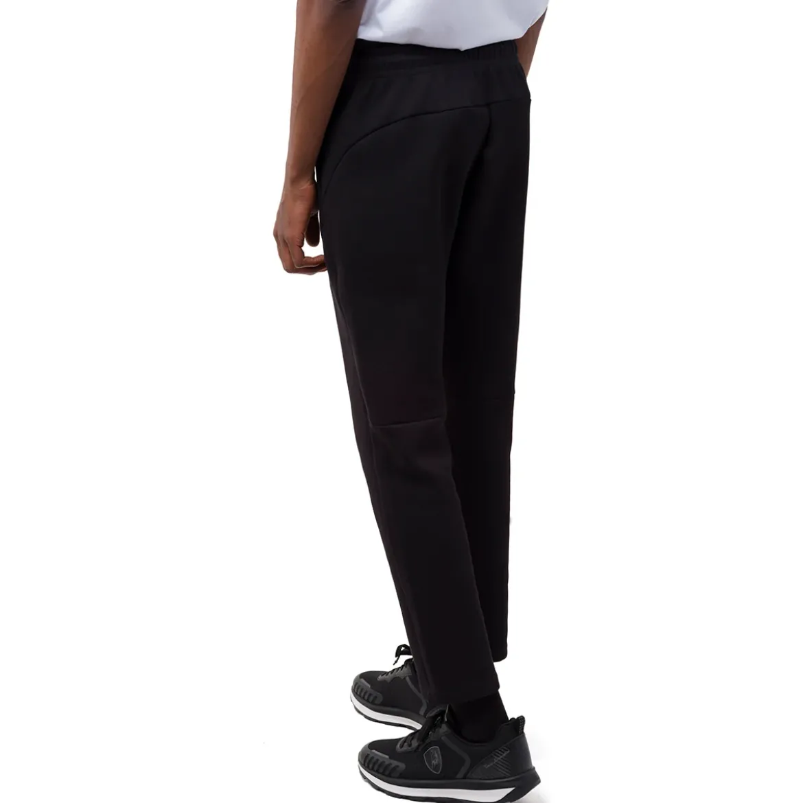 Pantaloni sportivi da uomo neri con tasche Tonino Lamborghini