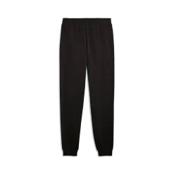 Pantaloni sportivi neri da Uomo con logo frontale in contrasto Puma