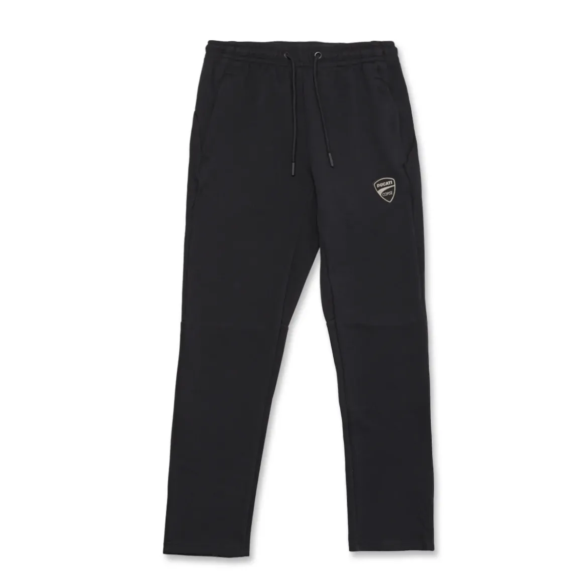 Pantaloni sportivi neri Uomo con Coulisse e logo laterale Ducati Corse