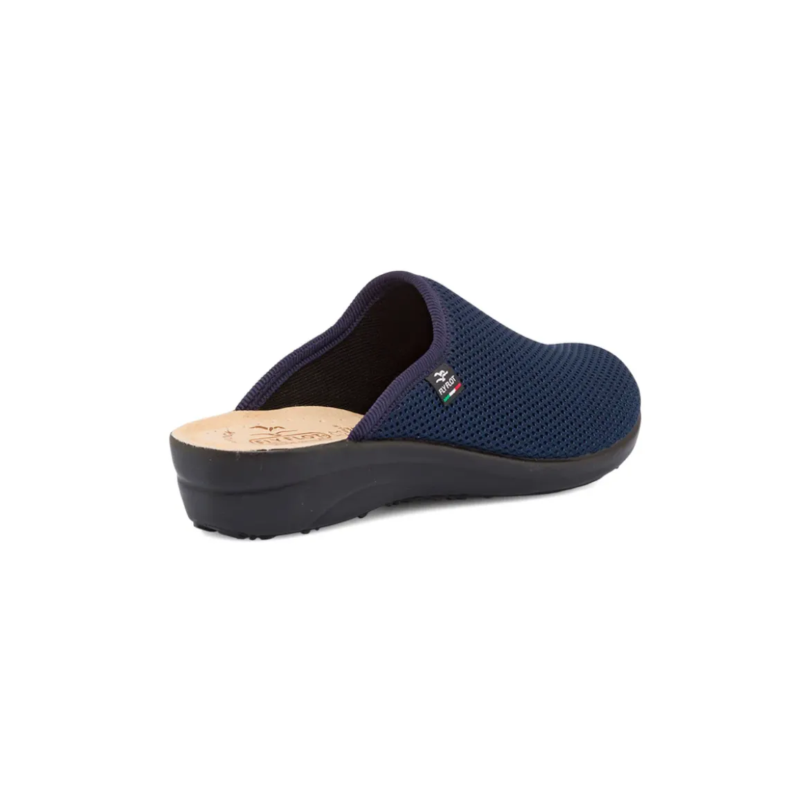 Pantofole sanitarie blu da donna con sottopiede anatomico Fly Flot