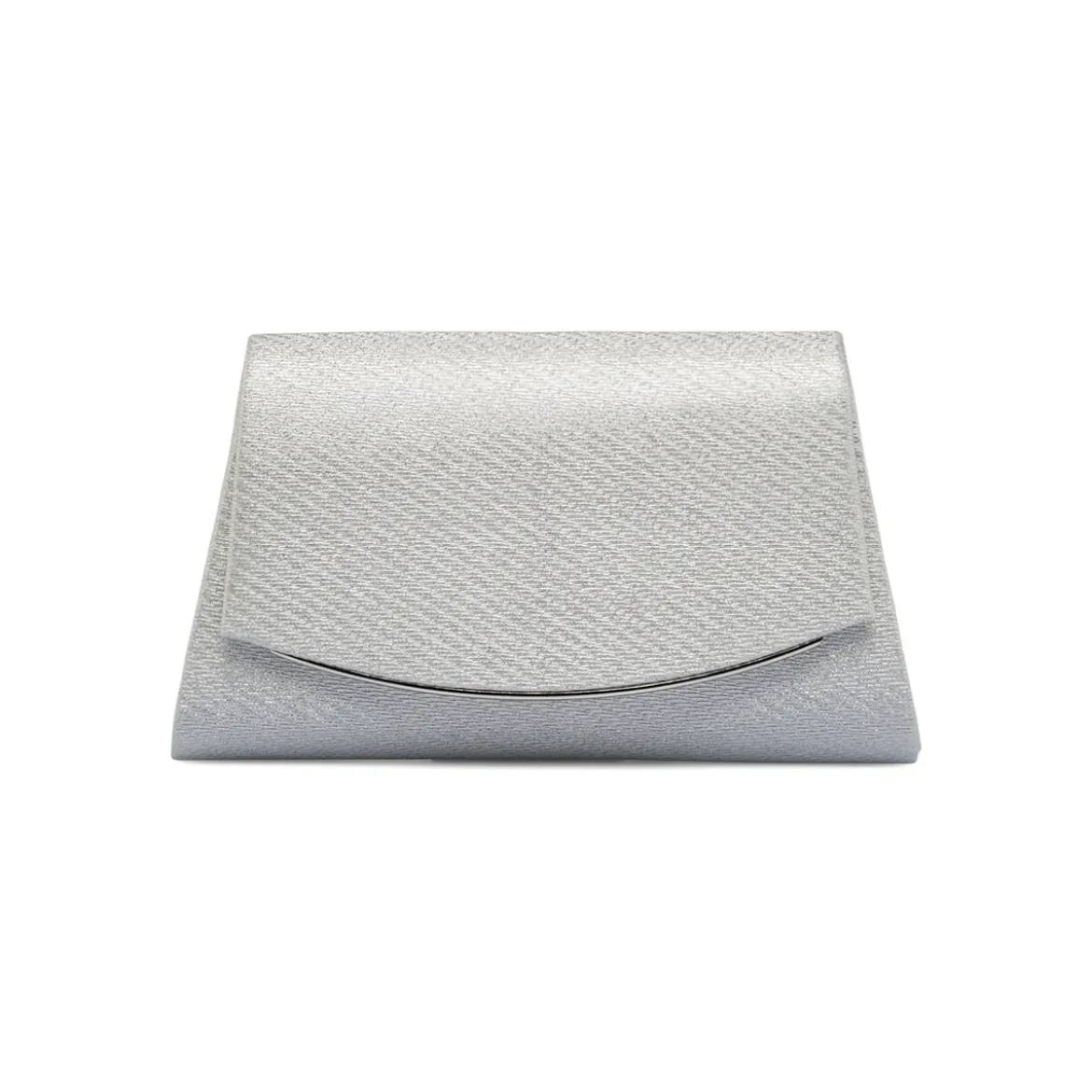 Pochette Argento glitter con tracolla removibile Lora Ferres