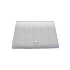 Pochette Argento glitter con tracolla removibile Lora Ferres