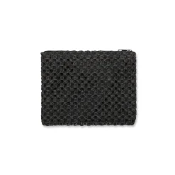 Pochette mare nera da Donna effetto paglia Camomilla Milano