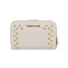 Portafoglio beige da Donna con borchie dorate Giulia Pieralli