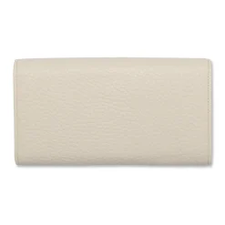 Portafoglio da Donna bianco con chiusura oro Lora Ferres