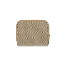 Portafoglio da Donna Marrone e Beige con scomparti e zip Lora Ferres