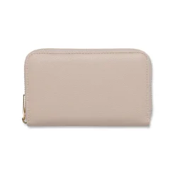 Portafoglio da Donna rosa cipria con zip-around Lora Ferres