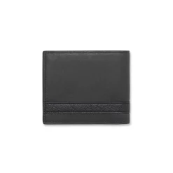 Portafoglio da uomo nero Carrera Jeans con tasche varie