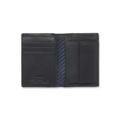 Portafoglio verticale da Uomo Blu con inserto portamonete Jaguar
