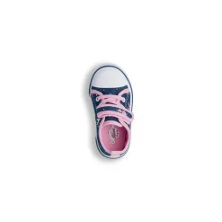 Primi passi blu da Bambina con dettagli rosa Le scarpe di Alice