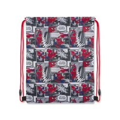 Sacca Spiderman Rossa e blu con stampa Marvel dinamica