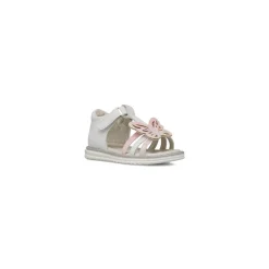 Sandali bianchi da Bambina Primi Passi con farfalla Le scarpe di Alice